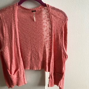 FREE PEOPLE CROPPED SWEATER